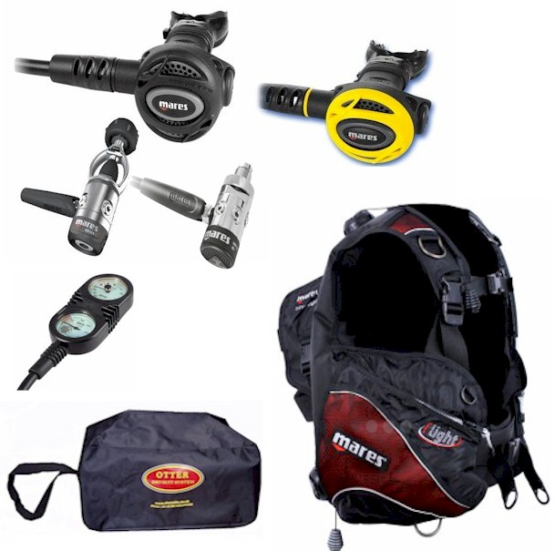 Mares Travel Package Prestige / F-Light